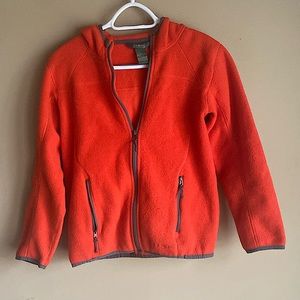 LLBean front zip unisex hoodie Size: Youth L